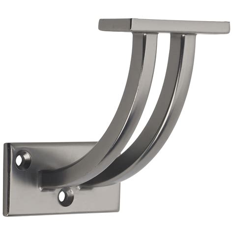 metal stair stair brackets|wall mounted stair handrail brackets.